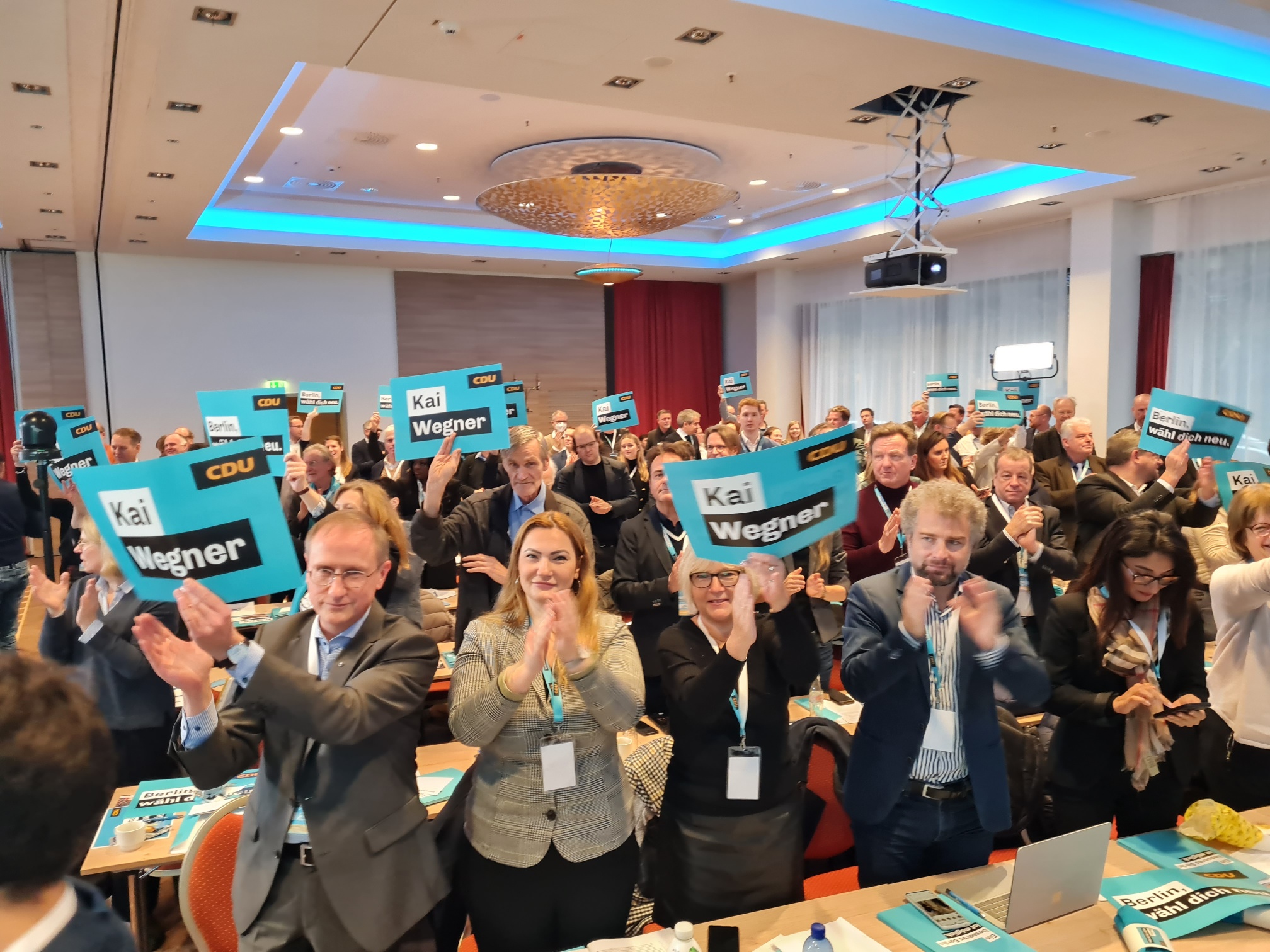 Ein besseres Berlin ist mglich
 Landesparteitag der CDU
Berlin am 26. November.
Bild: Ren Powilleit