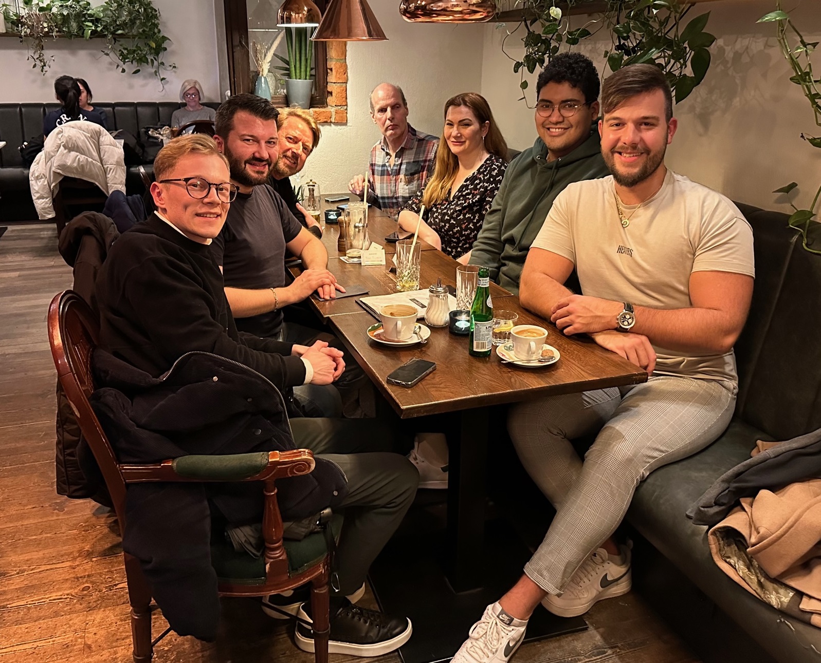 Geselligkeit beim LSU- Stammtisch